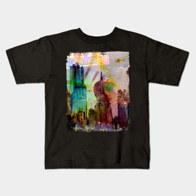 Empire State Kids T-Shirt by kylewillis